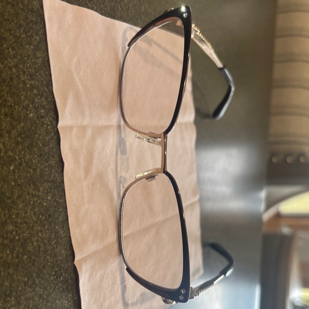 Diva brown and Gold Women's Glasses.